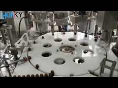 Μηχανή Αυτόματης Γέμισης και Σφράγισης Αιθέριων Ελαίων 40BPM Για Γυάλινα Μπουκάλια