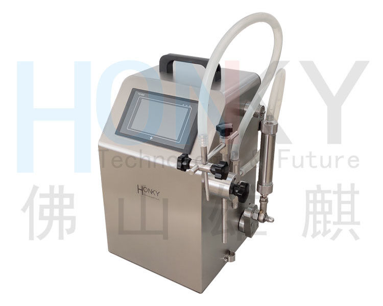 Deskop Φορητή μηχανή γεμίσματος μπουκαλιών 30ml με δωρεάν υπηρεσίες εγκατάστασης για τη βιομηχανία γεμίσματος υγρών