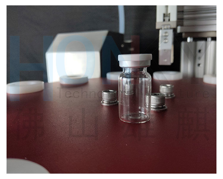 πλήρωση φιαλιδίων φροντίδας δέρματος 550W 5ml και μηχανή κάλυψης για το καλλυντικό υγρό