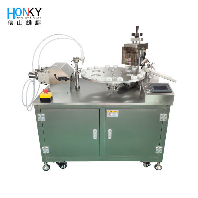 Γραφείο 5ml Essential Oil Glass Bottle Filling and Capping Machine με πλήρη ηλεκτρικό έλεγχο για την περιποίηση του δέρματος