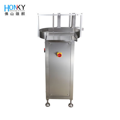 Προσαρμοσμένο 50cm διαμέτρου στρογγυλό μπουκάλι τροφοδότησης για αυτόματη γραμμή παραγωγής με ανοξείδωτο χάλυβα 304 κατασκευή