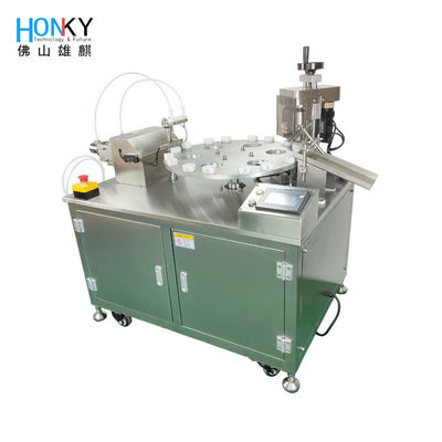 Γραφείο 5ml Essential Oil Glass Bottle Filling and Capping Machine με πλήρη ηλεκτρικό έλεγχο για την περιποίηση του δέρματος