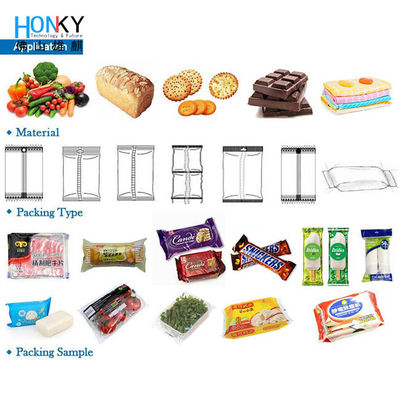 φερμουάρ Premade μηχανών συσκευασίας πλήρωσης 55pcs/M που στέκεται επάνω το αλατισμένο σιτάρι ρυζιού ζάχαρης κόκκων τσαντών