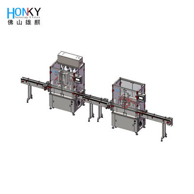 500ml αυτόματη μηχανή πλήρωσης λοσιόν 220V 50Hz 2000W